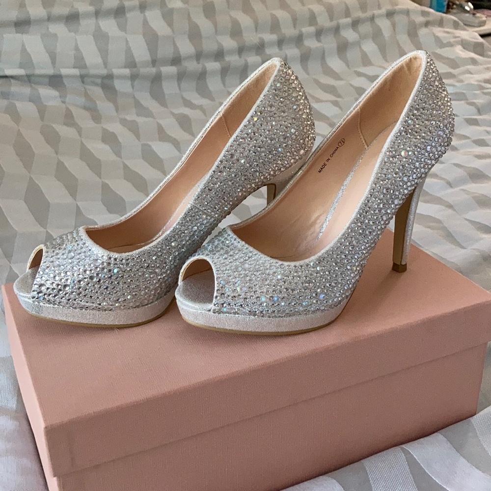 Rhinestone Heels